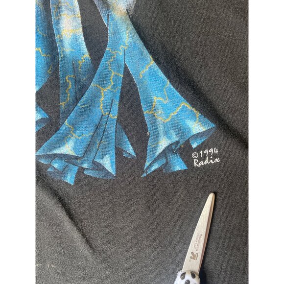 Radix VTG 1994 T-Shirt Mens XL Black And a Voice Calls out Get Your Soul In the - Picture 3 of 10